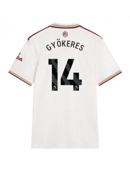 Billige Arsenal Viktor Gyokeres #14 Tredjedrakt 2025-26 Kortermet
